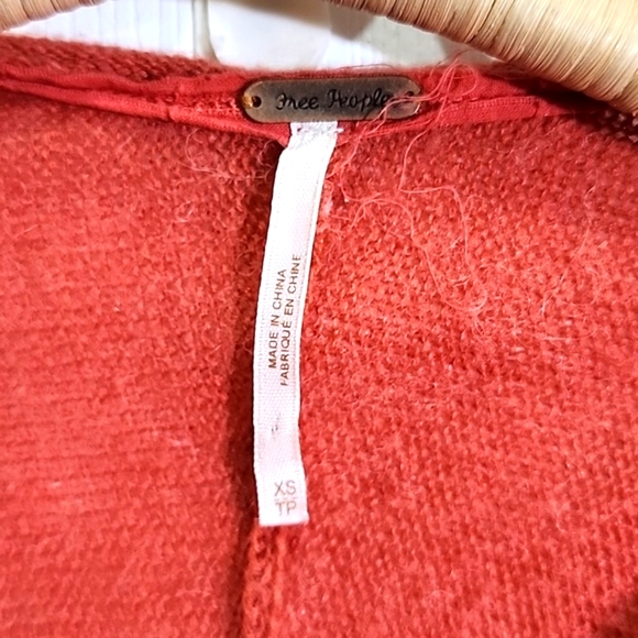 -Free People wool/ alpaca blend sweater size xs - Picture 5 of 7
